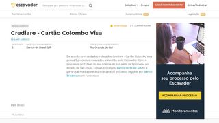 
                            7. Crediare - Cartão Colombo Visa | Escavador