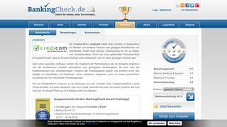 
                            2. credicom | BankingCheck.de