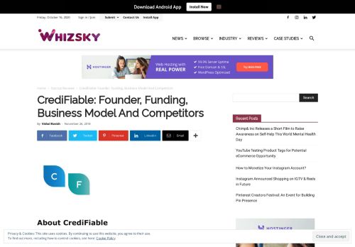 
                            9. CrediFiable: Founder, Funding, Business Model And Competitors ...