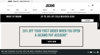
                            2. Credit Account for Men's Fashion & Tech | Jacamo