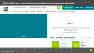 
                            11. Crédit Agricole Aquitaine - Crédit Agricole en Ligne sur Internet Mobile ...