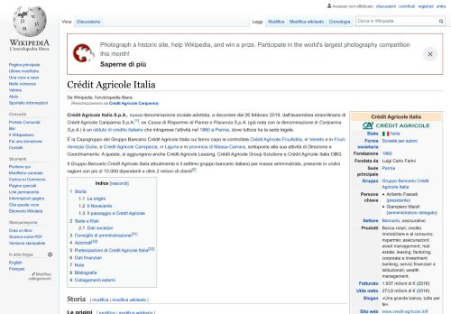 
                            4. Crédit Agricole Cariparma - Wikipedia