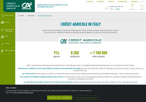 
                            10. Crédit Agricole in Italy | Crédit Agricole