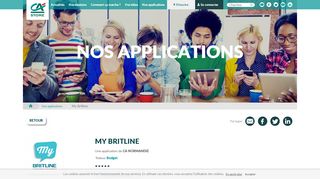 
                            7. Crédit Agricole Store - My Britline - IOS - Android