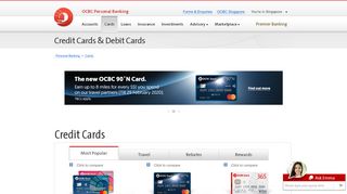 
                            1. Credit and Debit Card Promotion | OCBC Singapore - OCBC Bank