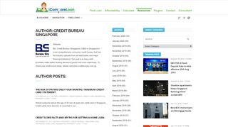 
                            10. Credit Bureau Singapore, Author at iCompareLoan Resources - I ...