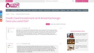 
                            10. Credit Card Encashment at Al Ansari Exchange- have you used this ...