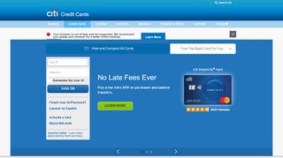 
                            12. Credit Card Offers & Account Login – Citi.com