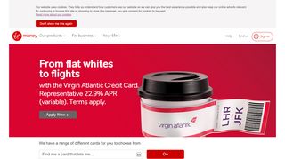 
                            2. Credit Card offers | Balance, Money transfer ... - Virgin Money