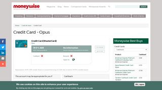 
                            10. Credit Card - Opus | Moneywise