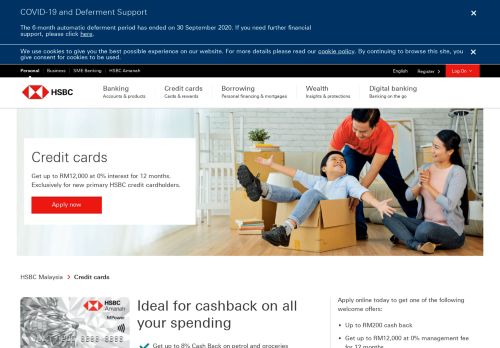 
                            1. Credit Cards | Compare and apply for Credit Cards - HSBC ...