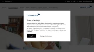 
                            1. Credit cards - Credit Suisse