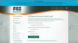 
                            9. Credit Cards | FCB Banks