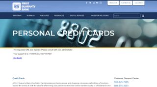 
                            4. Credit Cards - First Guaranty Bank