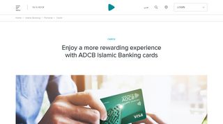 
                            8. Credit Cards, Islamic Banking - ADCB