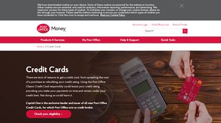 
                            7. Credit Cards | Post Office Money®