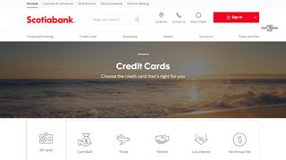 
                            13. Credit Cards - Scotia Bank