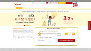 
                            4. Crédit en ligne Cofidis : Crédit Conso, rachat de crédit, prêt perso