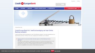 
                            6. Credit Europe Bank NV heeft de beveiliging van haar Online Banking ...