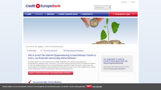 
                            3. Credit Europe Spaarrekening | Credit Europe Bank