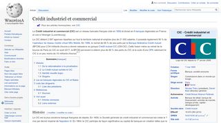 
                            5. Crédit Industriel et Commercial - Wikipedia