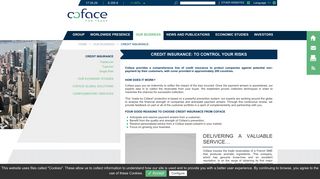 
                            4. Credit insurance / Our business - Coface