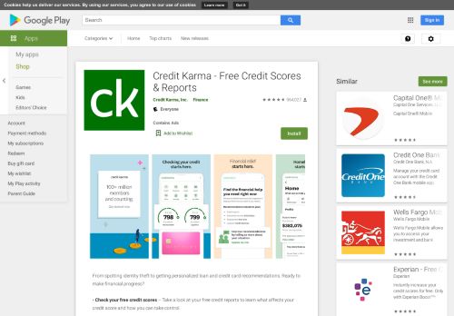 
                            3. Credit Karma - Apps on Google Play