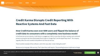 
                            11. Credit Karma Disrupts Credit Reporting With Reactive Systems And ...