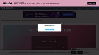 
                            2. Credit Login and Register Form a Responsive Widget ... - W3layouts