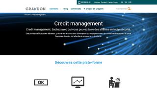 
                            4. Credit management | Graydon BE