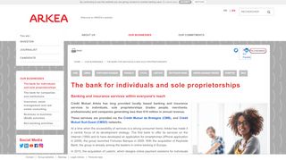 
                            8. Crédit Mutuel Arkéa - La banque des particuliers et aux professionnels