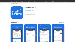 
                            7. Credit Sesame on the App Store - iTunes - Apple