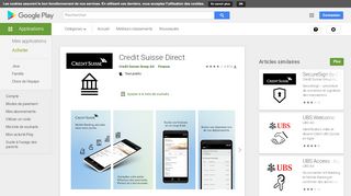 
                            7. Credit Suisse Direct – Applications sur Google Play