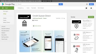 
                            11. Credit Suisse Direct - Apps on Google Play