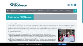 
                            7. Credit Union / CU Member | ILCU Foundation