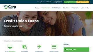 
                            2. Credit Union Loans | Cara Credit Union