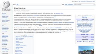 
                            11. Credit union - Wikipedia