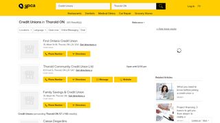 
                            9. Credit Unions in Thorold ON | YellowPages.ca™