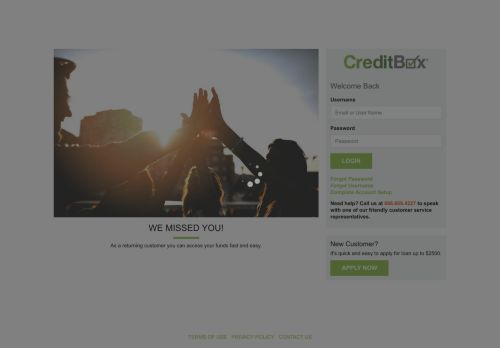 
                            13. CreditBox | Login