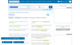 
                            11. crédito agrícola - Tradução em francês - exemplos português ...