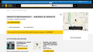 
                            12. Credito Bergamasco - Agenzia di Seriate, Seriate - BG - Banche ed ...