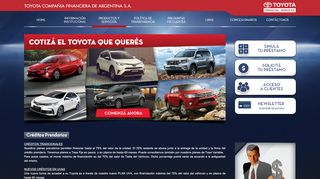 
                            5. Créditos Prendarios | Toyota Compañia Financiera Argentina S.A.
