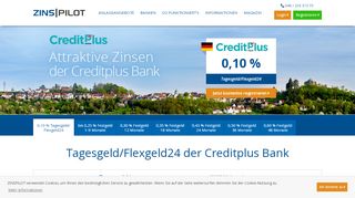 
                            6. CreditPlus Bank Tagesgeld/Flexgeld24 - Zinspilot