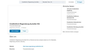 
                            8. Creditreform Regensburg Aumüller KG | LinkedIn