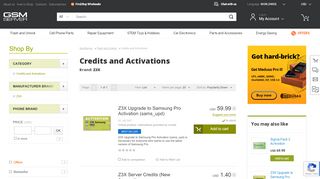 
                            4. Credits and Activations, Brand: Z3X - GsmServer