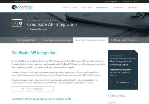 
                            8. CreditSafe API Integration | Company Credit Report Automation ...