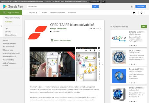 
                            9. CREDITSAFE bilans solvabilité – Applications sur Google Play