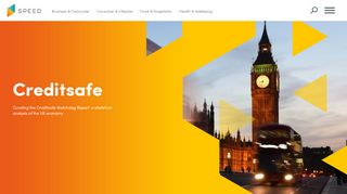 
                            12. Creditsafe - Our Work | Speed Communications