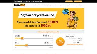 
                            1. Creditstar: Pożyczki do 5 000 zł szybko i wygodnie
