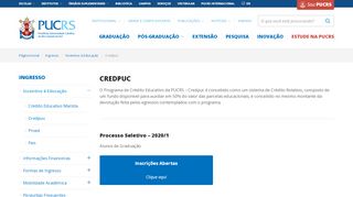 
                            8. Credpuc - PUCRS - Portal